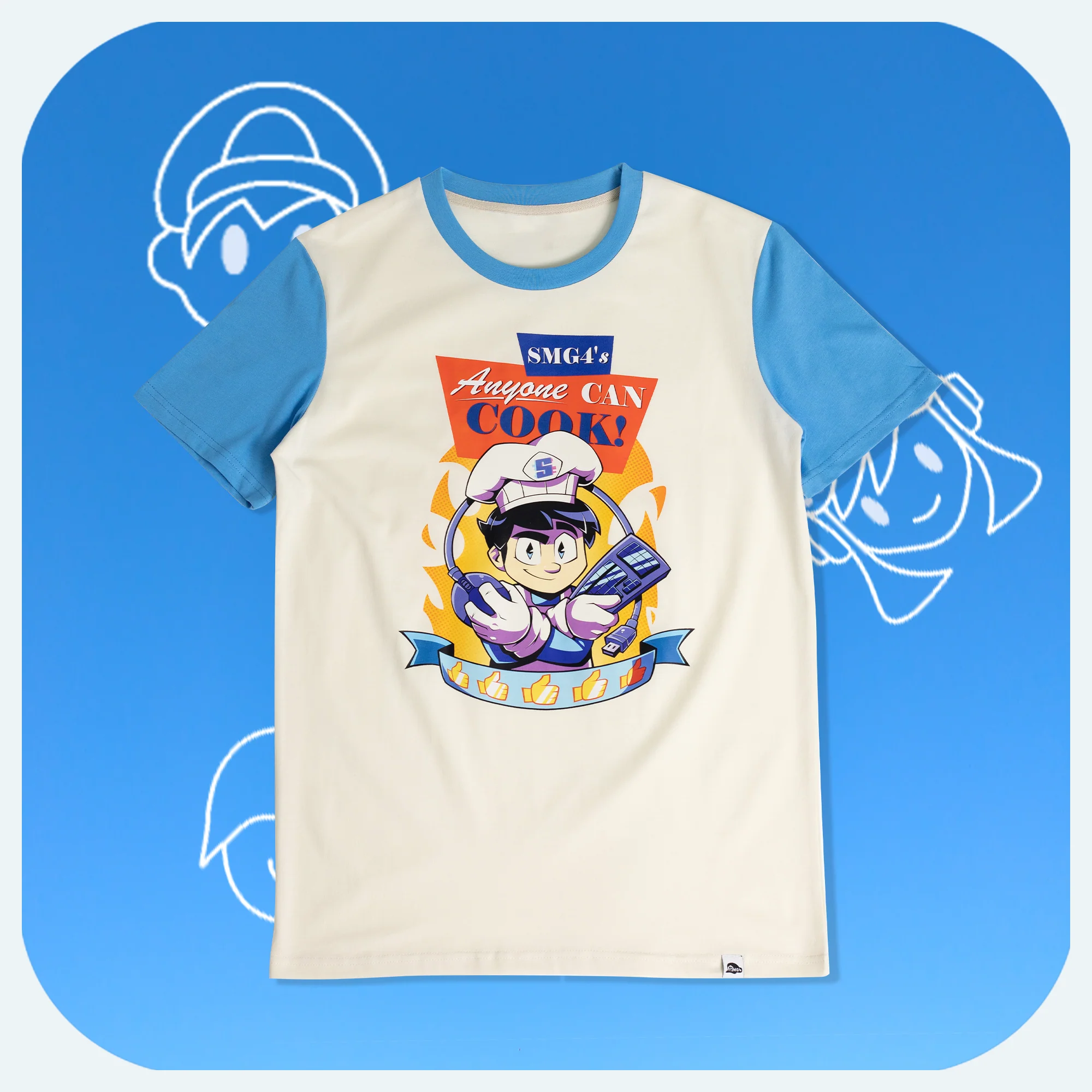 Anyone Can Cook T-shirt - Image 3