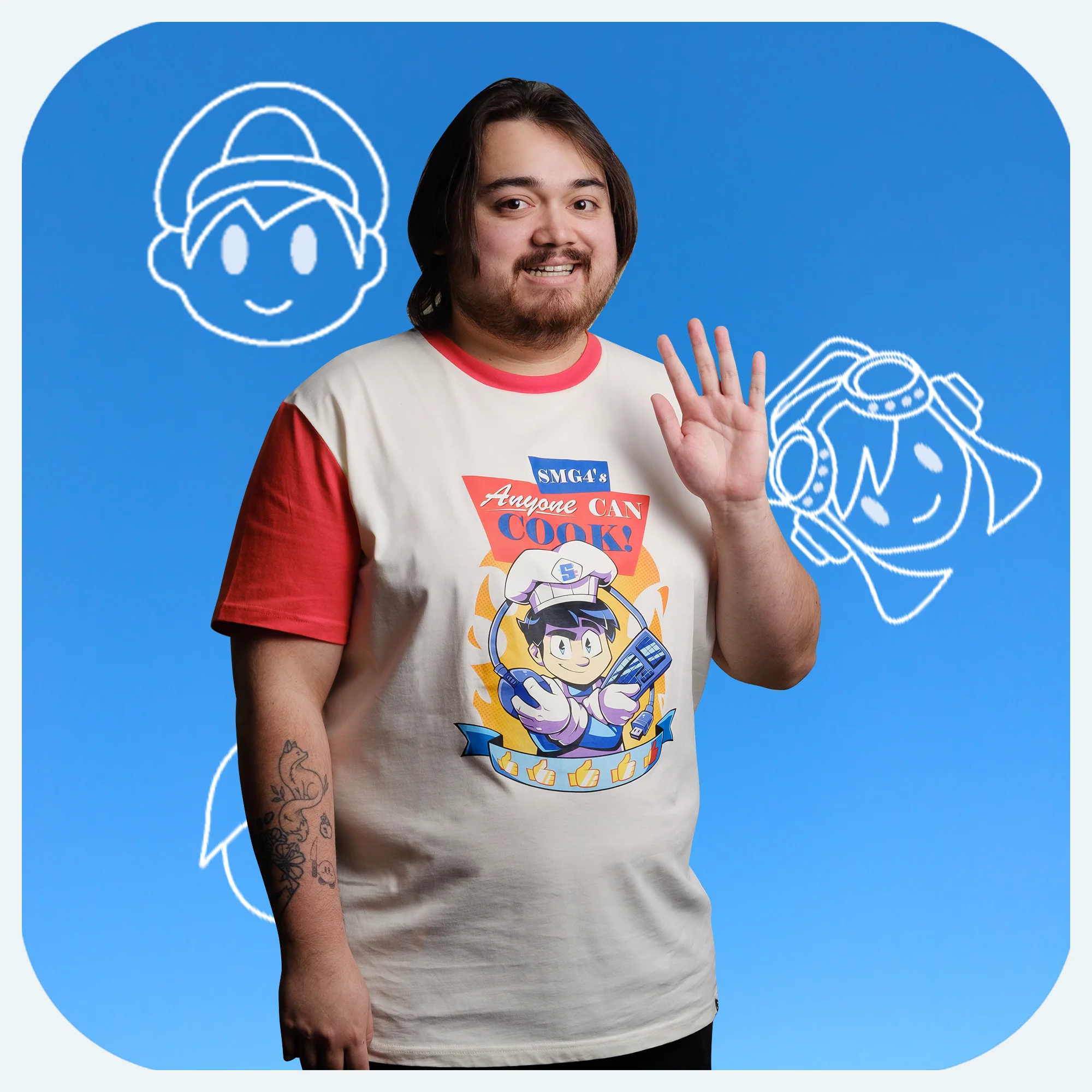 Anyone Can Cook T-shirt - Image 4