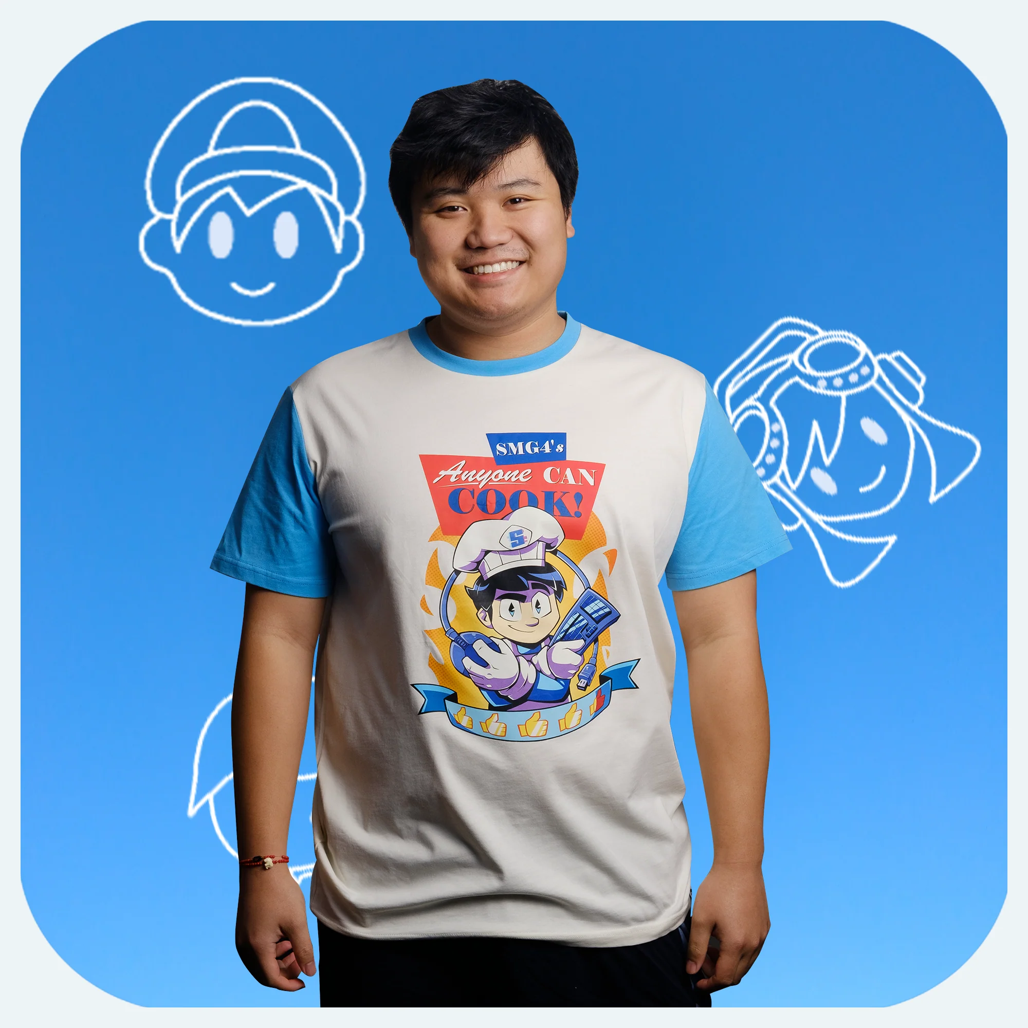 Anyone Can Cook T-shirt - Image 5