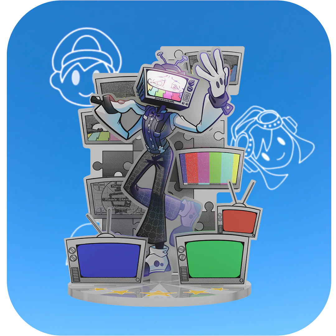 Mr Puzzles Acrylic Standee - Image 3