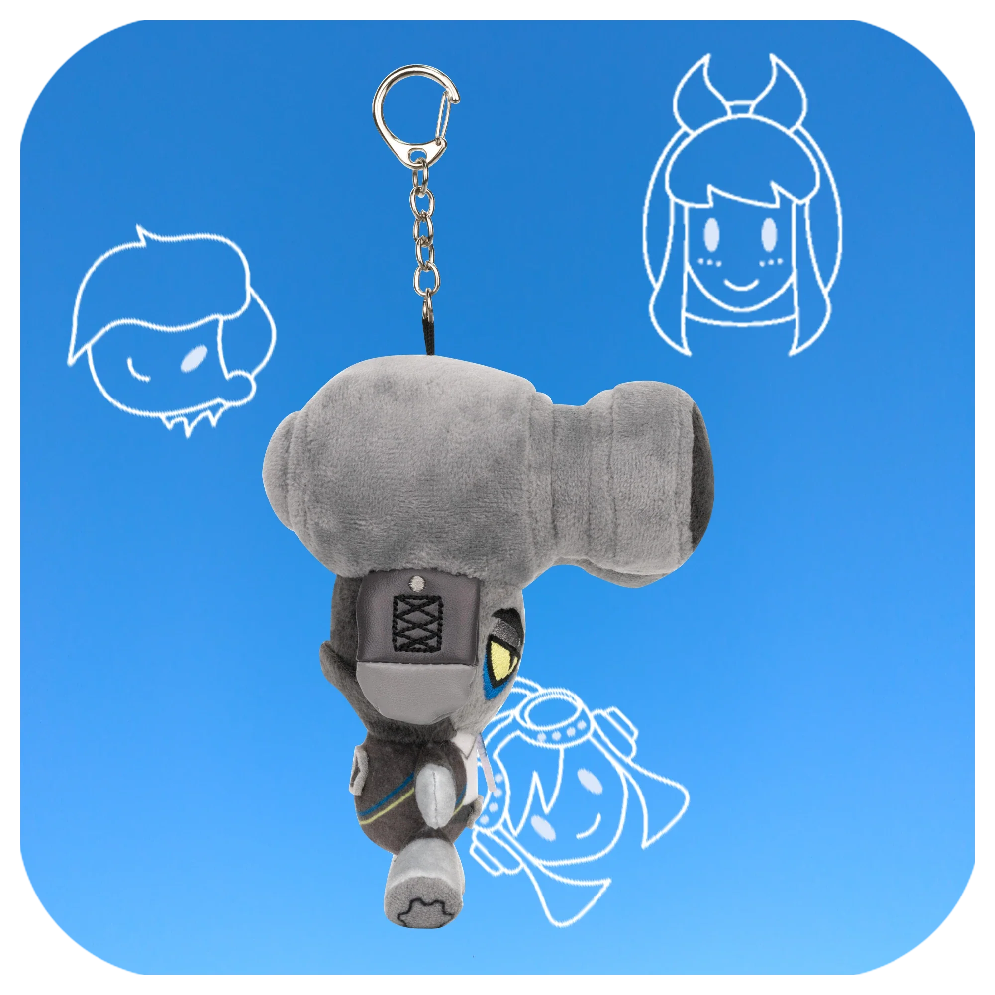 Mr WPNZ Plush Keychain - Image 3