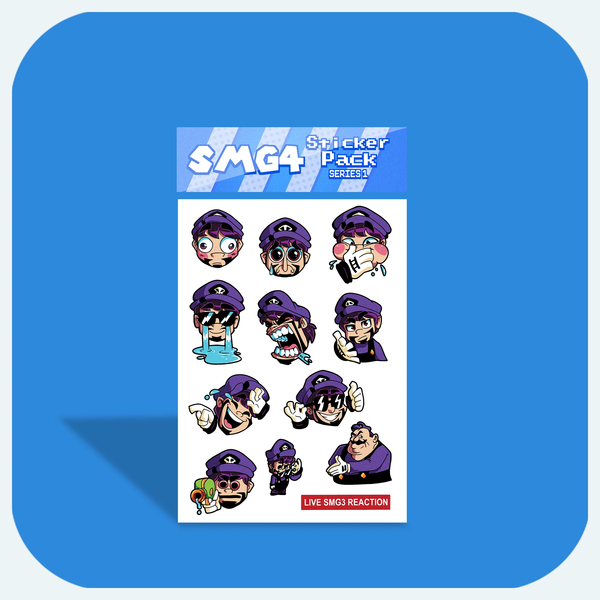 SMG4 & SMG3 Meme Sticker Pack - Image 4