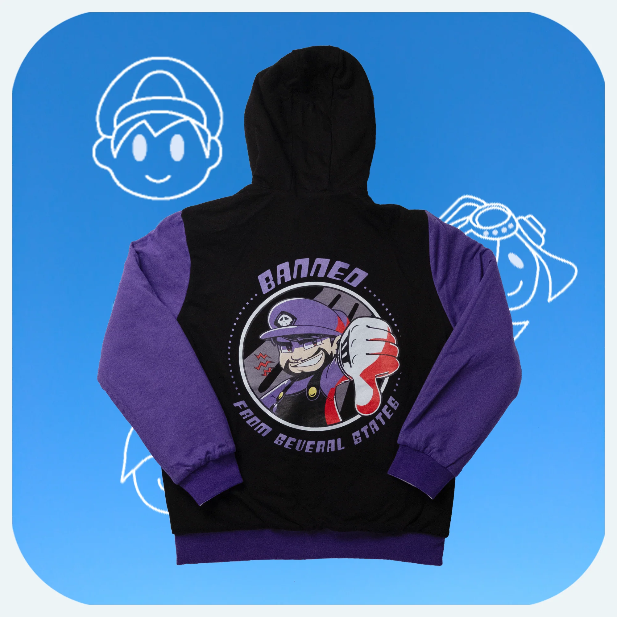 SMG4 - SMG3 Reversible Hoodie - Image 7