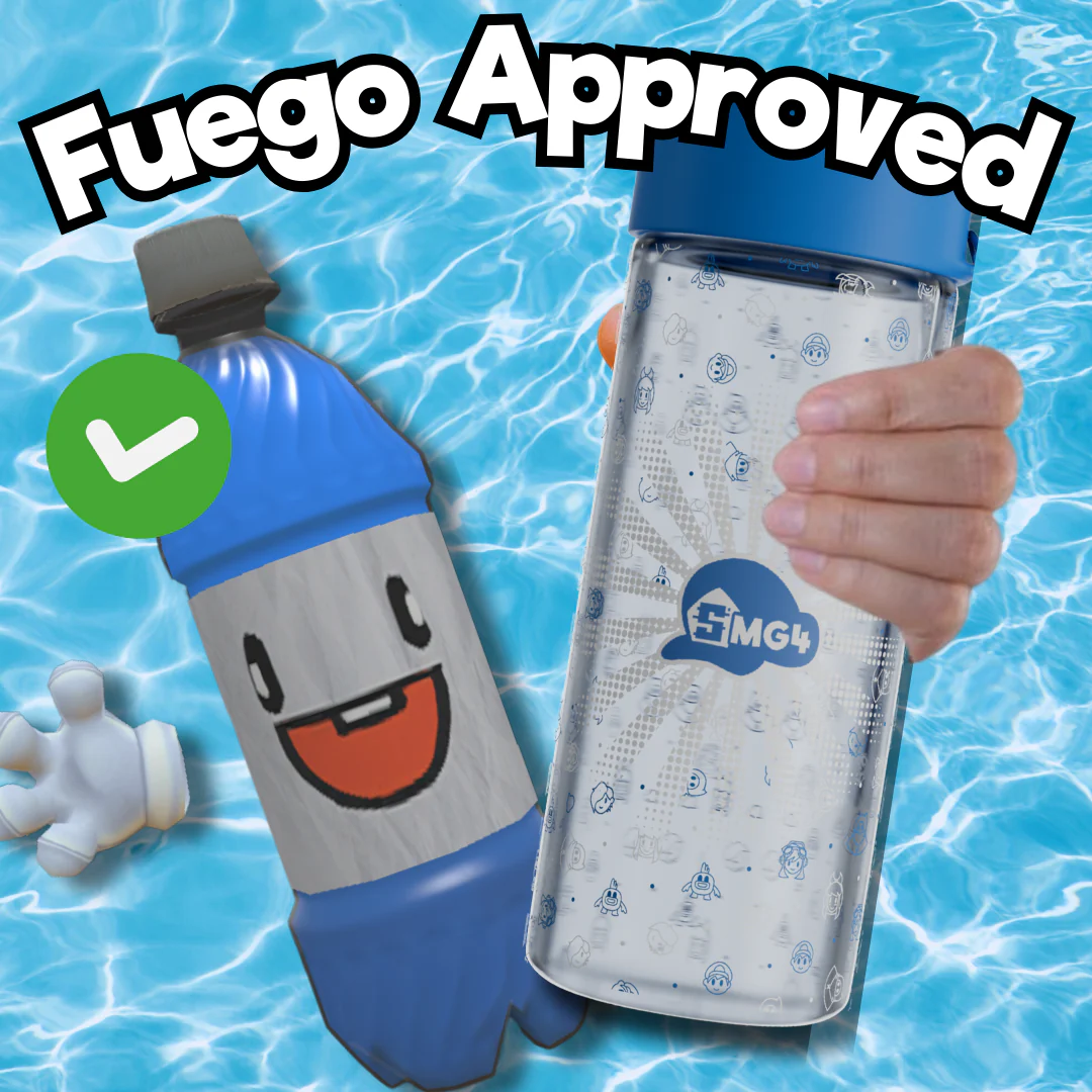 SMG4 Water Bottle - Image 5